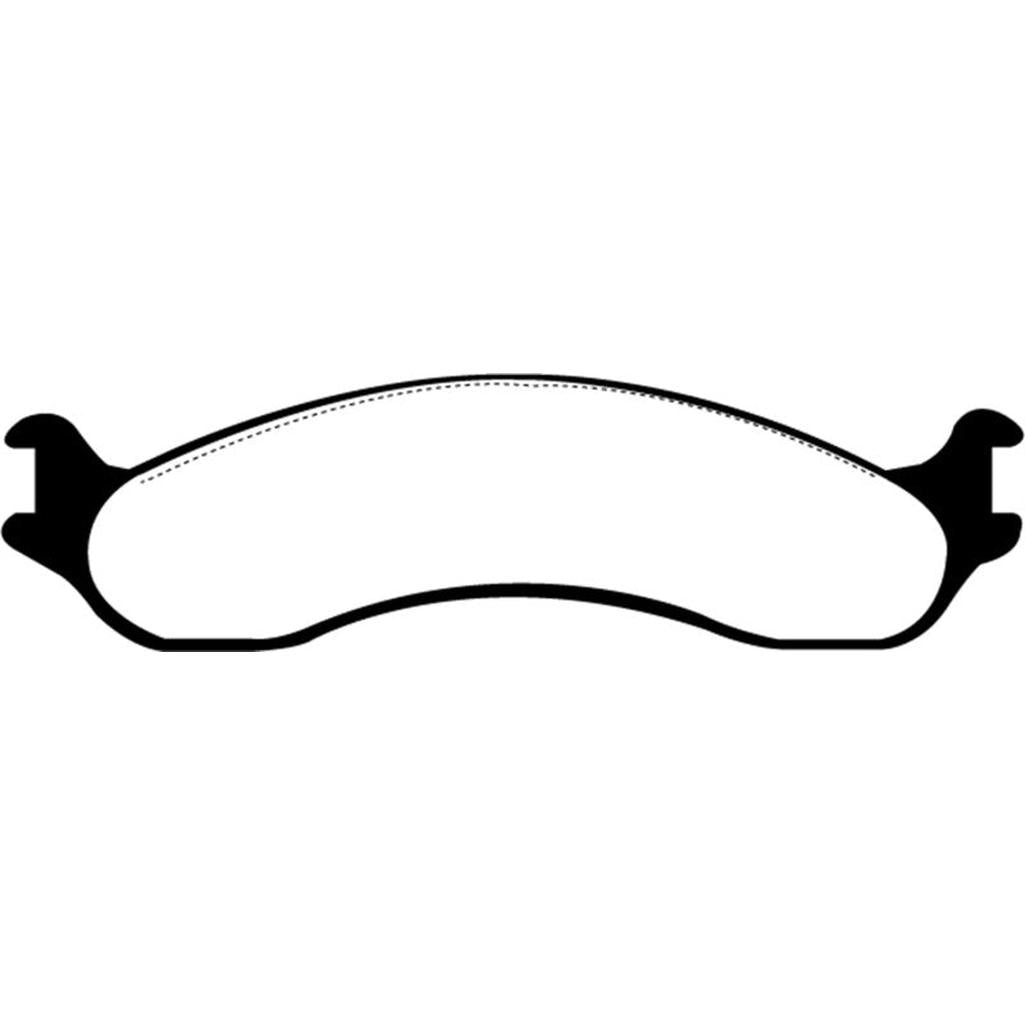 EBC Yellowstuff Front Brake Pads for Ford F-350 (1995-1997) | Part No. DP41266R