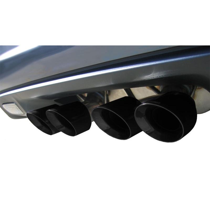 Corsa 2012-2013 Chevrolet Corvette C6 Z06 7.0L V8 Black Sport Cat-Back Exhaust-SR1 Performance