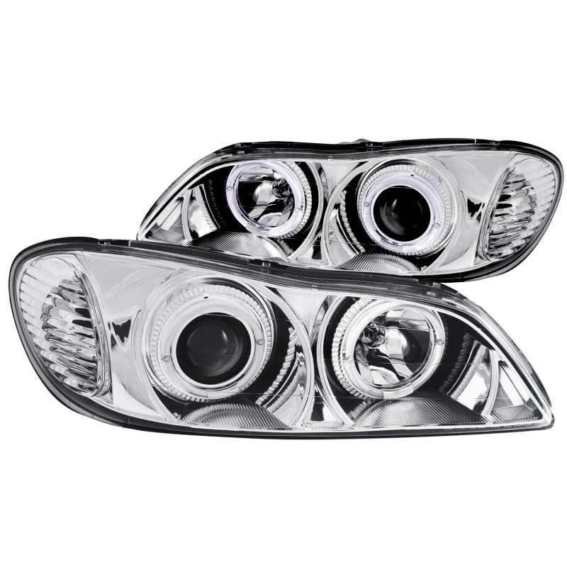 ANZO 2000-2004 Infiniti I30 Projector Headlights w/ Halo Chrome-SR1 Performance