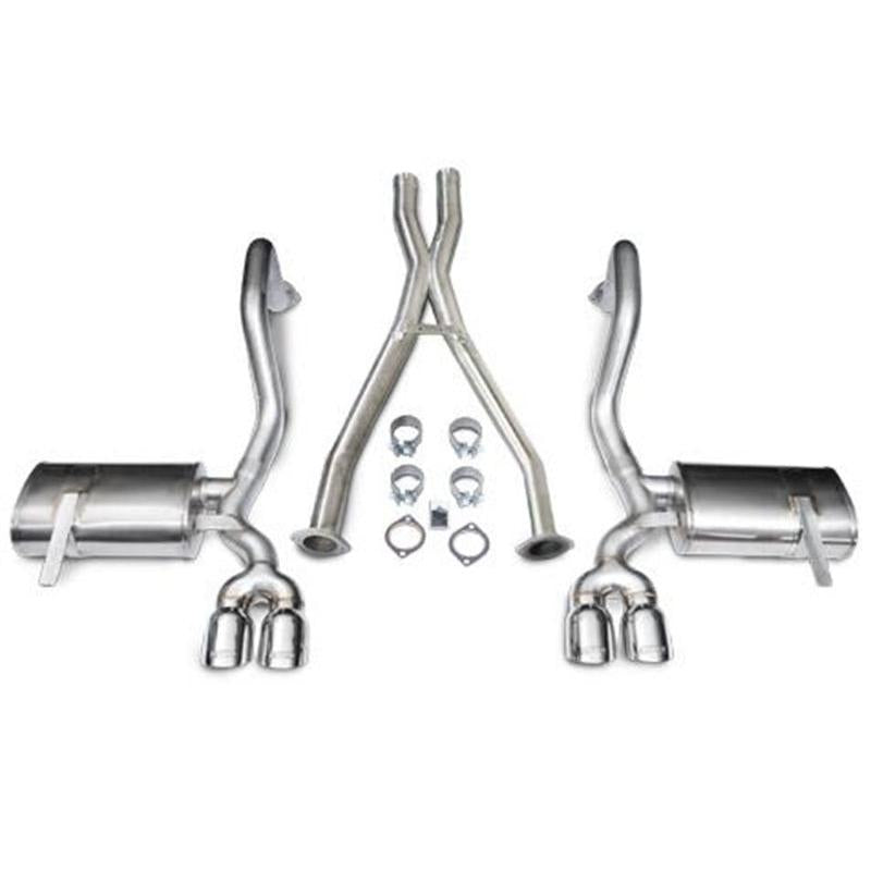 Corsa 1997-2004 Chevrolet Corvette C5 Z06 5.7L V8 Polished Xtreme Cat-Back + XO Exhaust-SR1 Performance