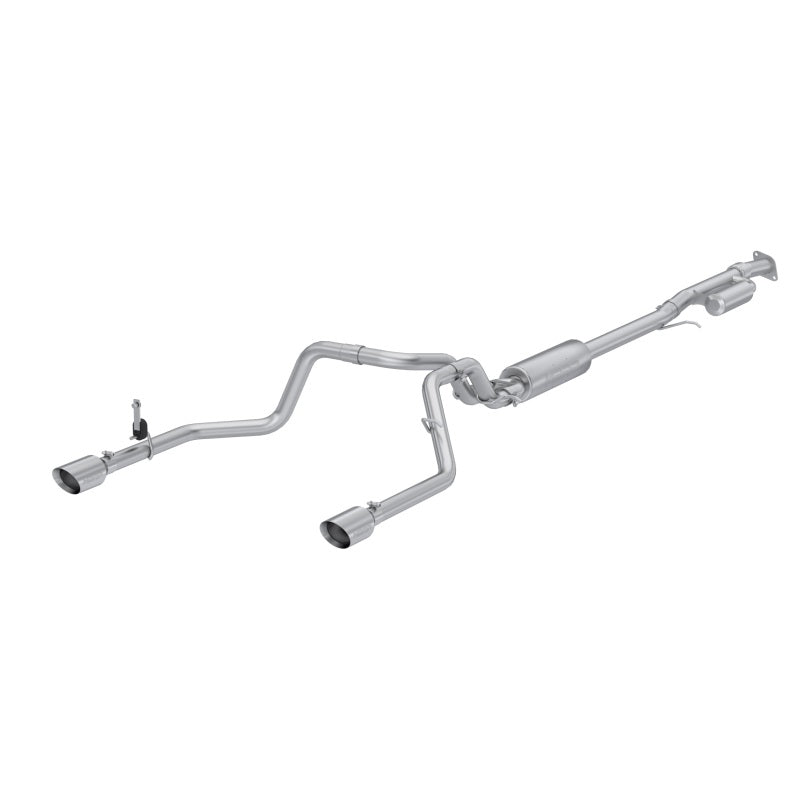 MBRP 2019+ Chevrolet Silverado 1500 / 2019+ GMC Sierra 1500 T304 SS 3in Armor Pro Cat-Back Exhaust-SR1 Performance