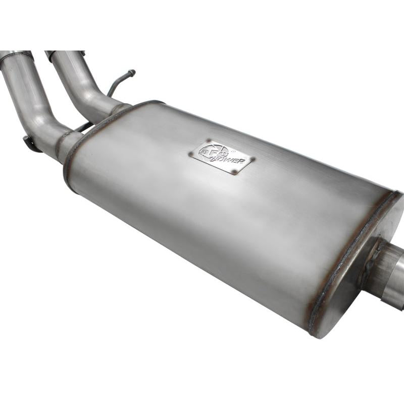 aFe Power MACHForce XP Exhaust System Cat-Back 409 Stainless Steel 07-08 Hummer H2 V8 6.0L/6.2L-SR1 Performance