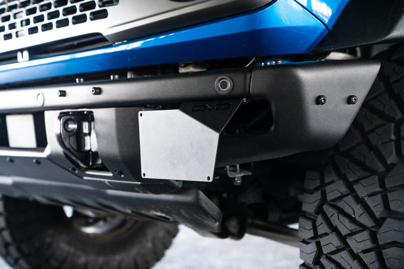DV8 Offroad Ford Bronco Side Front License Plate Relocation Bracket - Part LPBR-02