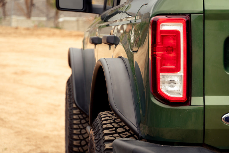 DV8 Offroad Ford Bronco Tube Fender Flares (2021-2023) – Enhanced Off-Road Protection & Aggressive Look