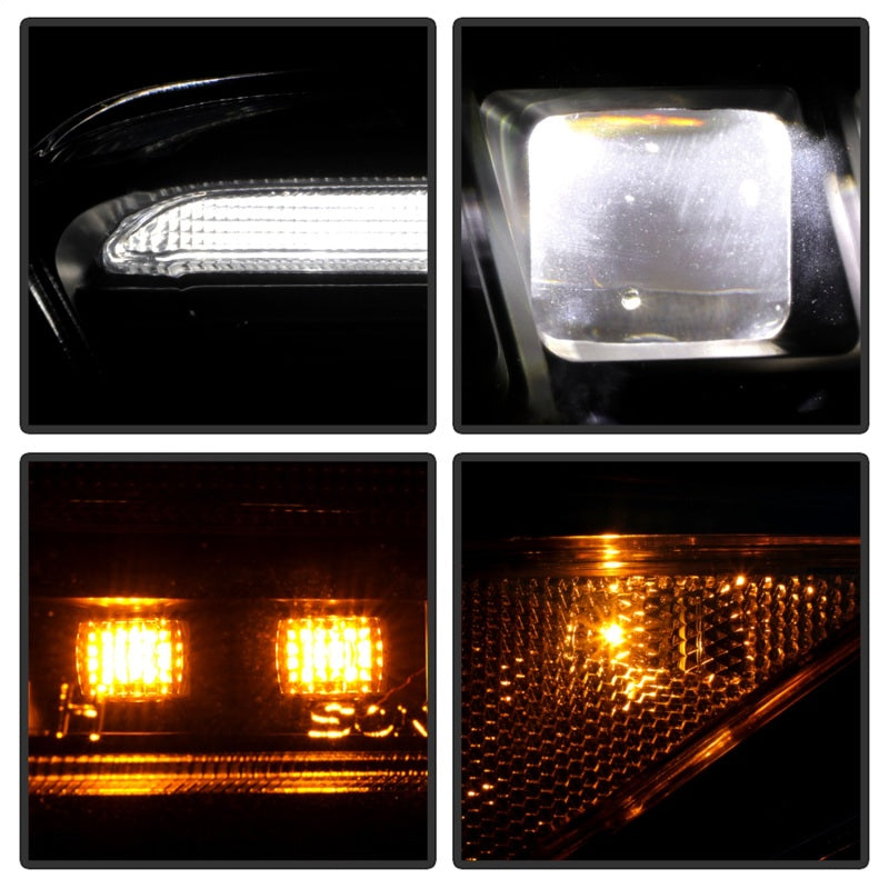 Spyder 16-20 Toyota Tacoma LED Model Only High-Power LED Headlights - Black PRO-YD-TT16LEDAP-BK-SR1 Performance