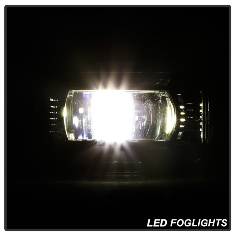 Spyder 15-18 Ford F-150 / 17-18 Ford F-250/F-350 Full LED Fog Lights - w/o Switch (FL-LED-PRO-4)-SR1 Performance