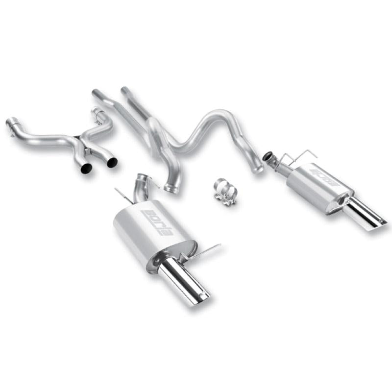 Borla 2011-2012 Mustang GT 5.0L 8cyl 6spd RWD Agressive ATAK Catback Exhaust-SR1 Performance
