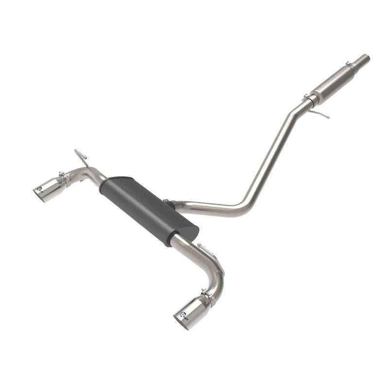 aFe Ford Bronco Sport 21-22 L3-1.5L (t)/L4-2.0L (t) Vulcan Cat-Back Exhaust System-Polished Tips-SR1 Performance