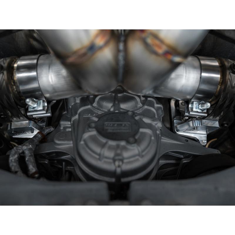 AWE 2023 C8 Corvette Z06 SwitchPath Cat-Back Exhaust - Diamond Black Tips-SR1 Performance