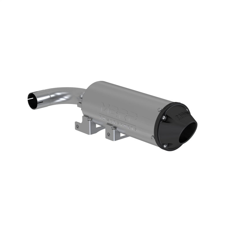 MBRP 16-19 Yamaha YXZ 1000R 5in. Single Slip-On Performance Series Exhaust-SR1 Performance