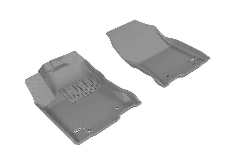 3D MAXpider 2015-2020 Lexus NX/NX Hybrid Kagu 1st Row Floormat - Gray-SR1 Performance