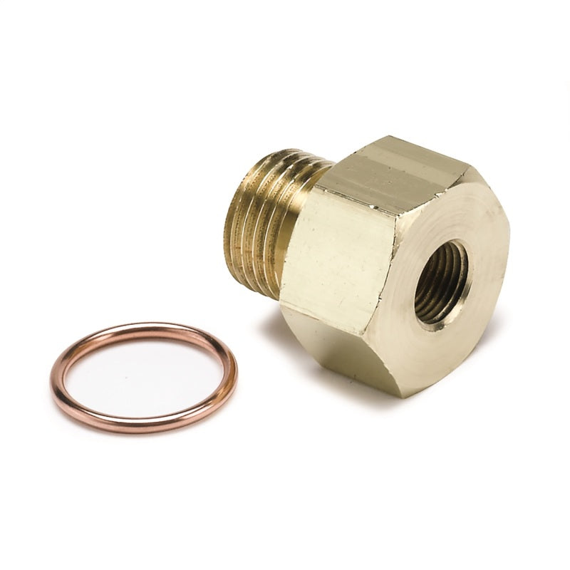 Autometer Metric Oil Pressure Adapter - 1/8in NPT to M16x1.5-SR1 Performance