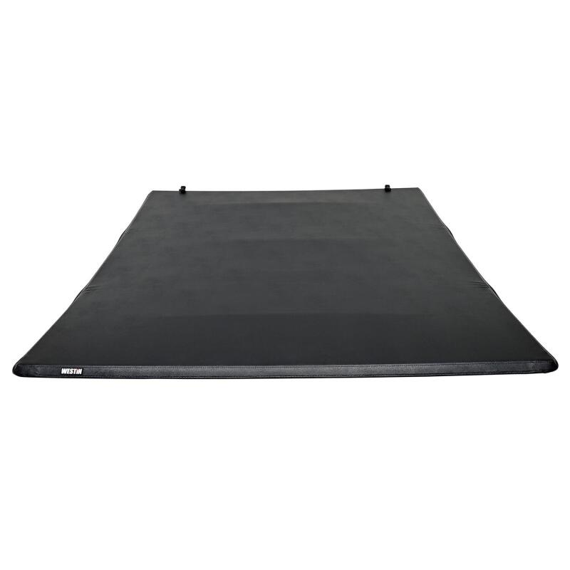 Westin 22-24 Nissan Frontier 5ft Bed Utility Soft Tri-Fold Tonneau Cover - Black