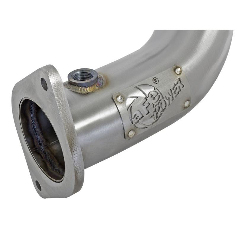 aFe Twisted Steel Down-Pipe Catted 13-16 Cadillac ATS L4-2.0L (t)-SR1 Performance