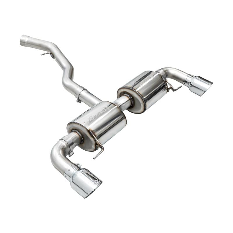 AWE 19-23 BMW 330i / 21-23 BMW 430i Base G2X Touring Axle Back Exhaust - Chrome Silver-SR1 Performance