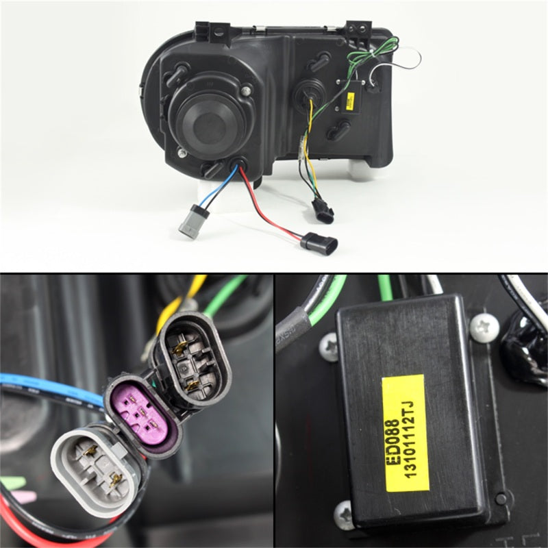 Spyder Chrysler 300C 05-10 Projector Headlights LED DRL Smoke High/Low H7 PRO-YD-C300C-DRL-SM-SR1 Performance