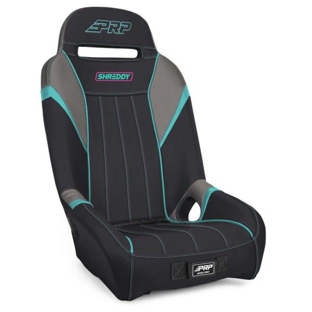 PRP Shreddy GT/S.E. Suspension Seat - Grey/Teal-SR1 Performance