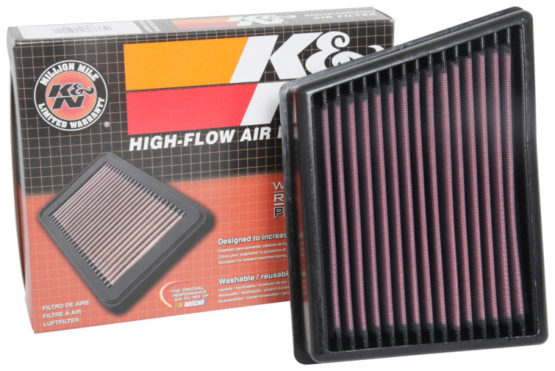 K&N 17-18 Ford Fiesta VII L4-1.0L F/I Drop In Air Filter-SR1 Performance
