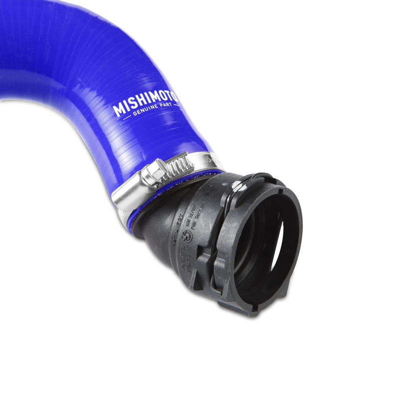 Mishimoto 15+ Ford Mustang GT Blue Silicone Upper Radiator Hose-SR1 Performance