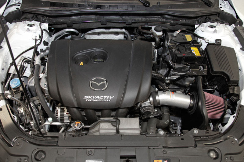 K&N 69 Series Typhoon Performance Intake Kit 2014 Mazda 3/6 2.5L-SR1 Performance