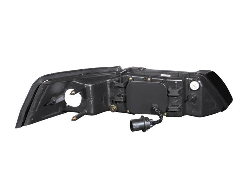 ANZO 1999-2004 Ford Mustang Projector Headlights Chrome-SR1 Performance