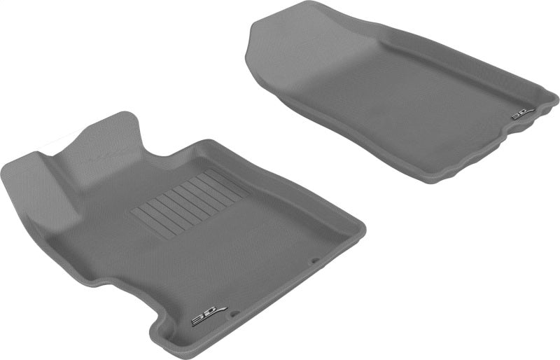 3D MAXpider 2006-2011 Honda Civic Kagu 1st Row Floormat - Gray-SR1 Performance
