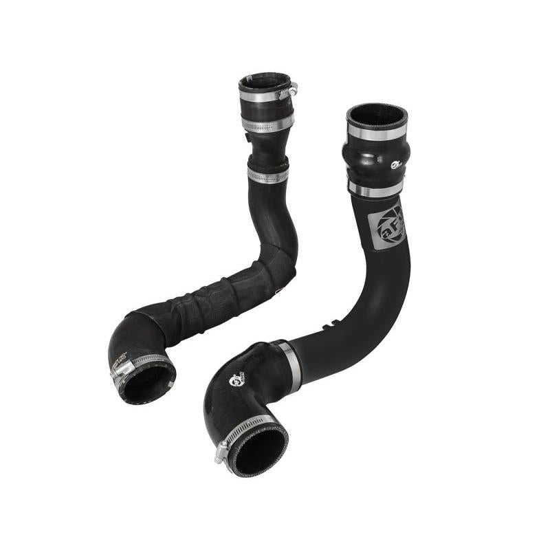aFe Bladerunner 2.5in Intercooler Cold Side Tubes, 13-14 Ford Focus ST 2.0L (t) *Black*-SR1 Performance