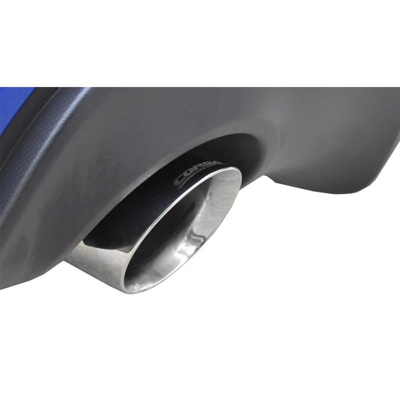 Corsa 2012-2020 Scion FRS / Subaru BRZ Polished Sport Cat-Back Exhaust-SR1 Performance
