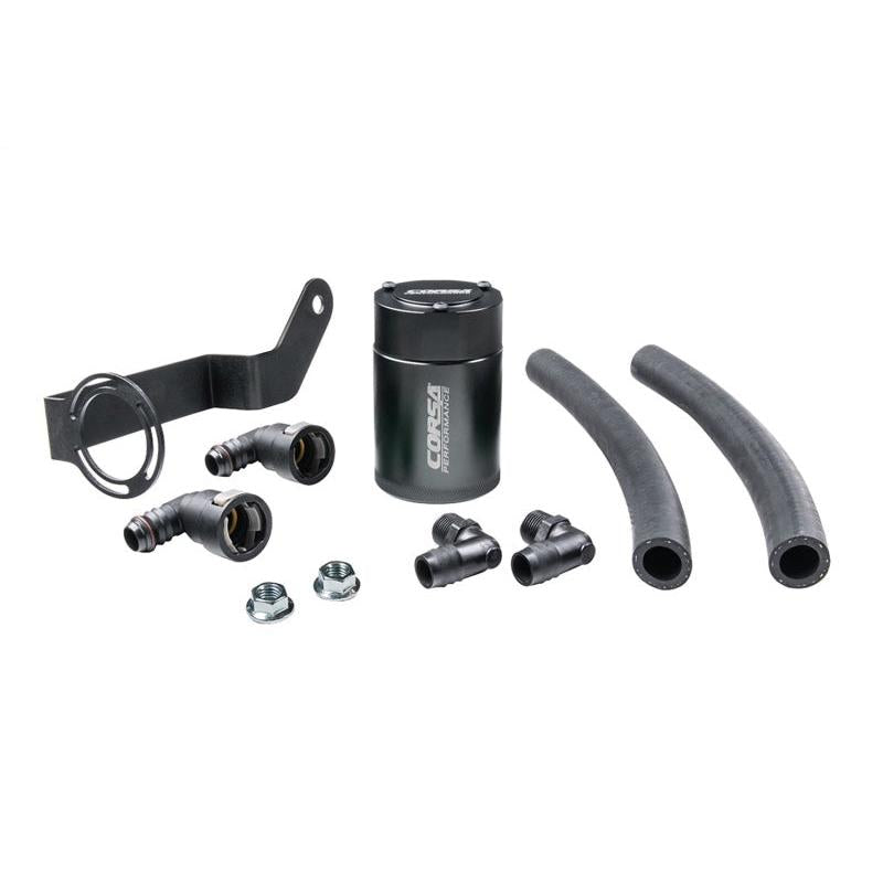 Corsa 15-23 Dodge Hellcat Challenger/Charger (6.2L) & 18-24 Trackhawk/Durango Catch Can-SR1 Performance