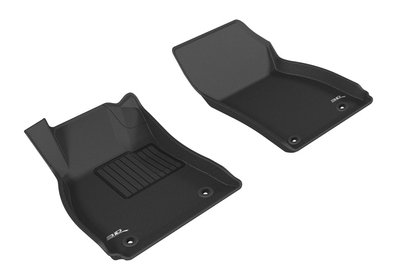 3D MAXpider 2010-2016 Buick Lacrosse Kagu 1st Row Floormat - Black-SR1 Performance