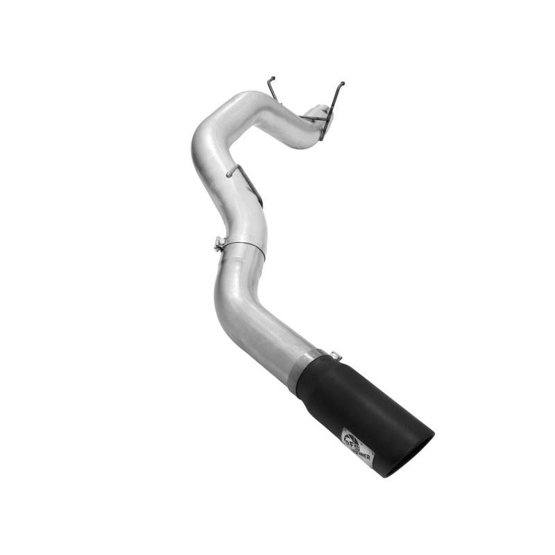 aFe Atlas 5in DPF-Back Aluminized Steel Exh Dodge RAM Diesel 13-14 L6-6.7L Mega Cab w/ Black Tip-SR1 Performance