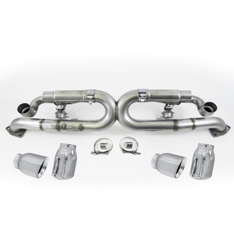 AWE Tuning Porsche 991 SwitchPath Exhaust for Non-PSE Cars Chrome Silver Tips-SR1 Performance
