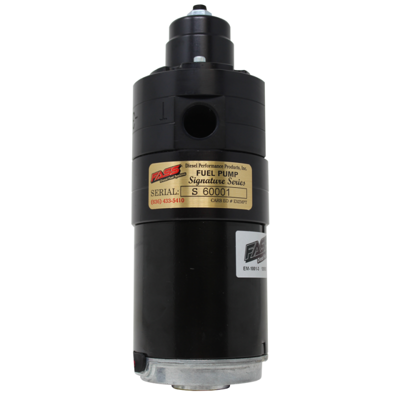 FASS 98.5-04.5 Dodge 2500/3500 Cummins 100gph Signature Series Adjustable Fuel Pump FAS D08 100G-SR1 Performance