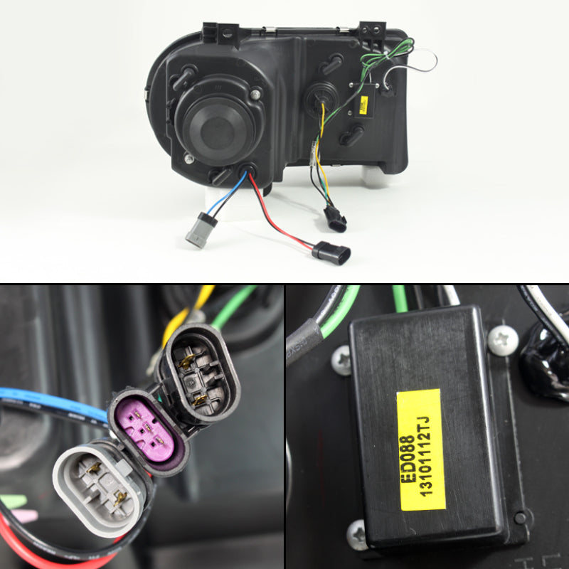 Spyder Chrysler 300C 05-10 Projector Headlights LED DRL Smoke High/Low H7 PRO-YD-C300C-DRL-SM-SR1 Performance