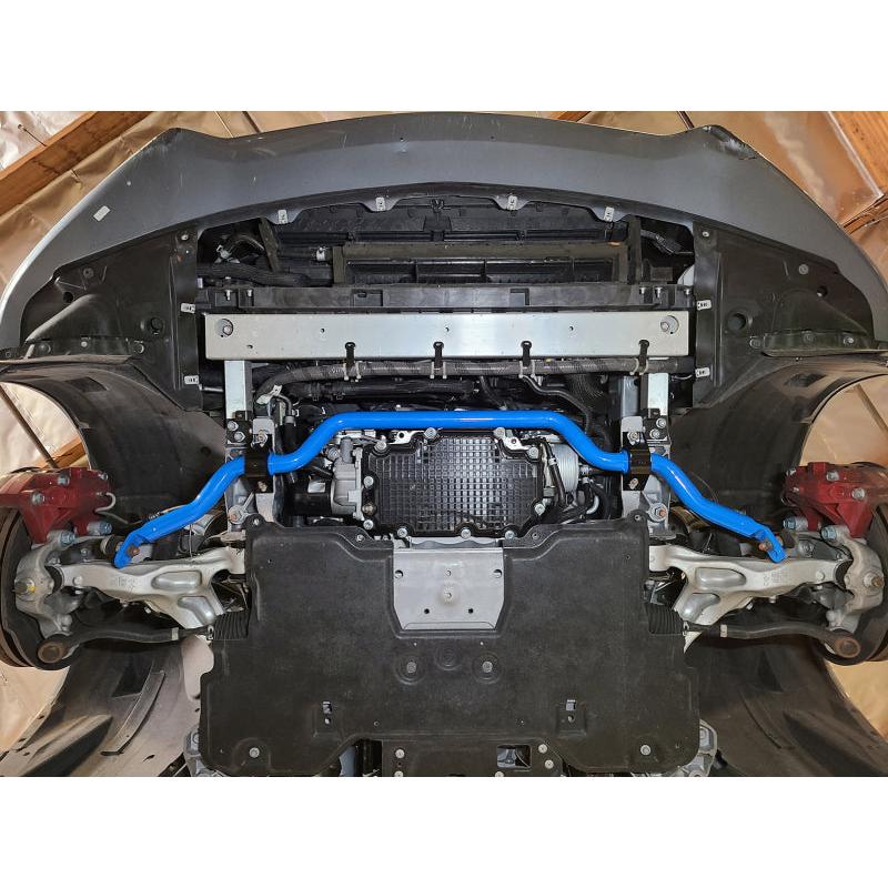 aFe 16-21 Infiniti Q50/Q60 3.0L (tt) Front and Rear Sway Bar Set Blue-SR1 Performance