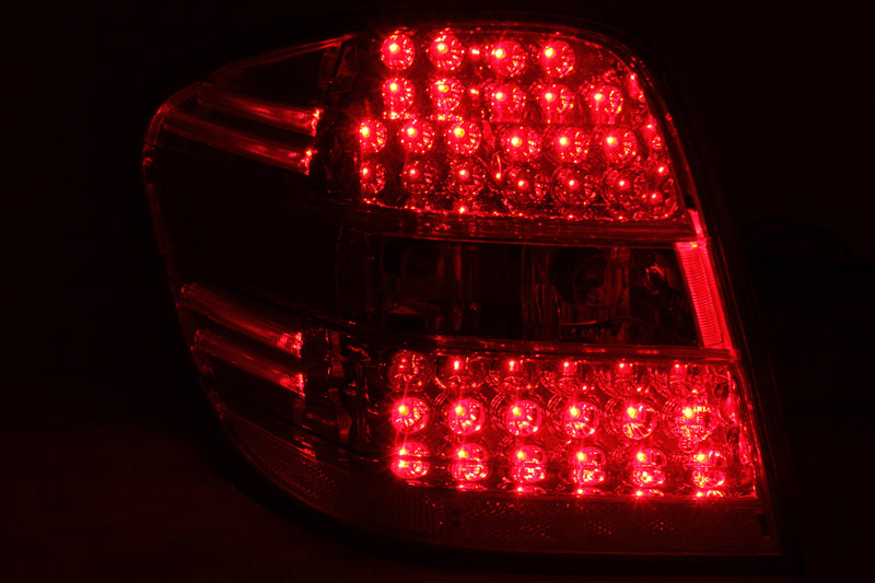 ANZO 2006-2007 Mercedes Benz M Class W164 LED Taillights Red/Clear-SR1 Performance