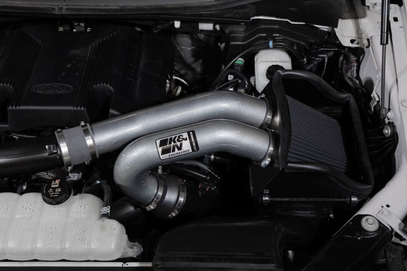K&N 15-23 Ford F-150 (Incl. Raptor) 2.7L/3.5L V6 Performance Air Intake System-SR1 Performance