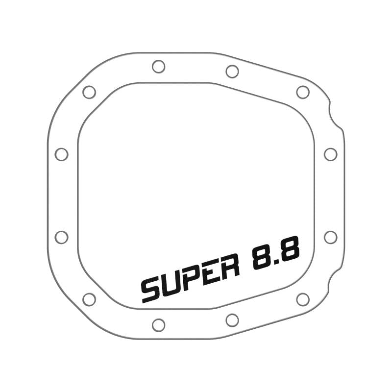 aFe Pro Series Rear Differential Cover Black w/ Fins 15-19 Ford F-150 (w/ Super 8.8 Rear Axles)-SR1 Performance
