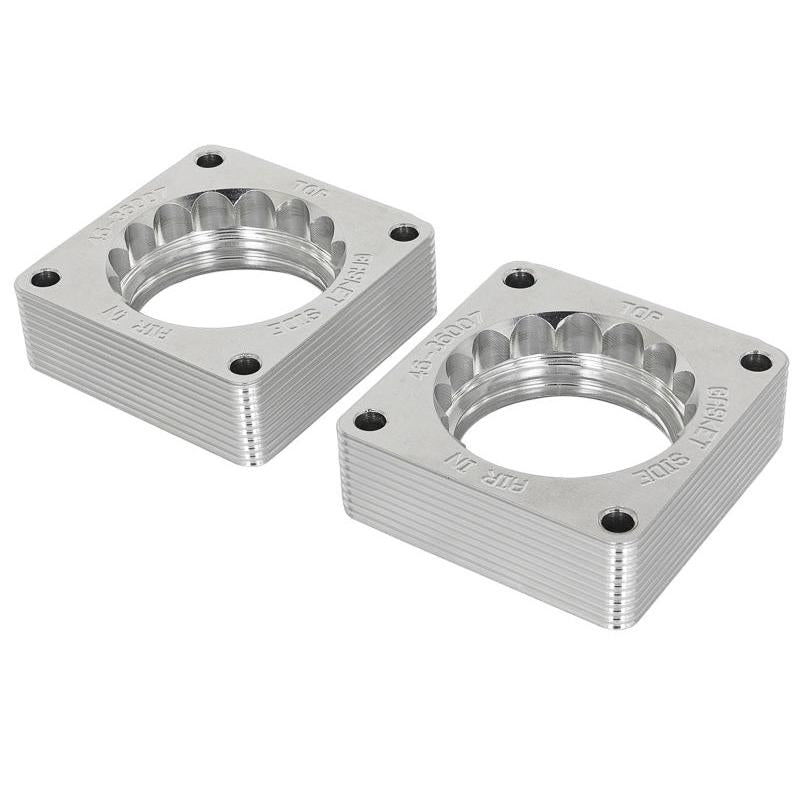 aFe Silver Bullet Throttle Body Spacer 09-18 Nissan 370Z V6-3.7L (VQ37VHR)-SR1 Performance