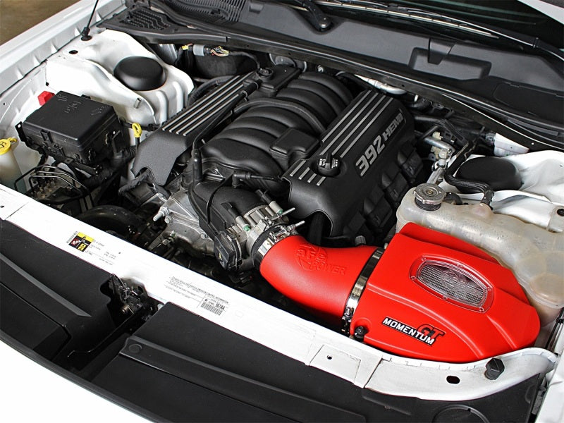 aFe POWER Momentum GT Limited Edition Cold Air Intake 11-17 Dodge Challenger/Charger SRT - Red-SR1 Performance