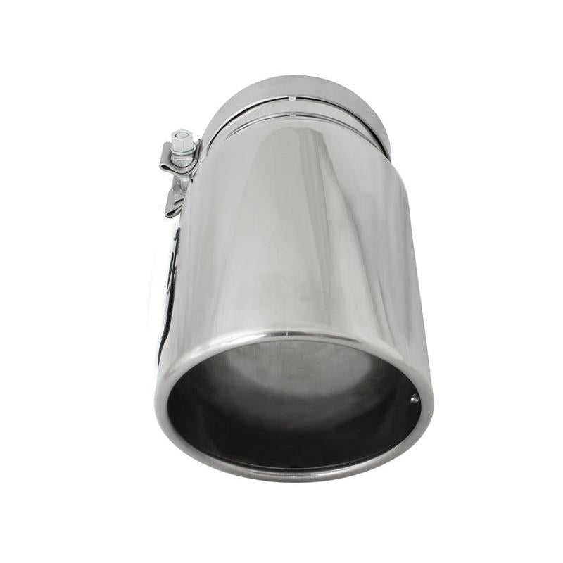 aFe Diesel Exhaust Tip Bolt On Polished 5in Inlet x 6in Outlet x 12in Long-SR1 Performance