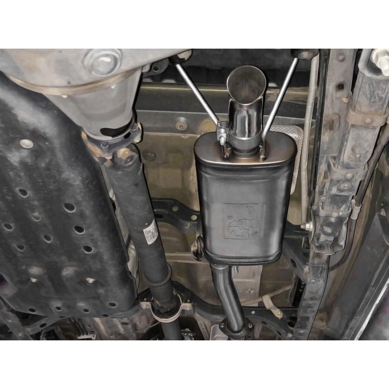 aFe ROCK BASHER 2.5in 409 SS Cat-Back Exhaust - 16-20 Toyota Tacoma L4-2.7L / V6-3.5L-SR1 Performance