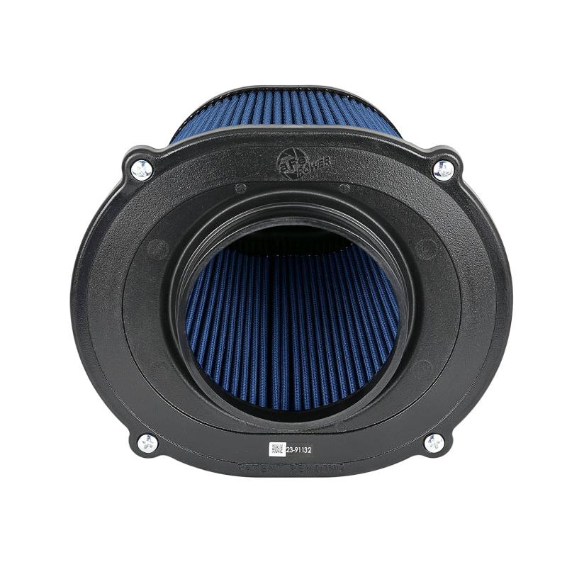 aFe Quantum Pro-5 R Air Filter Inverted Top - 5in Flange x 8in Height - Oiled P5R-SR1 Performance