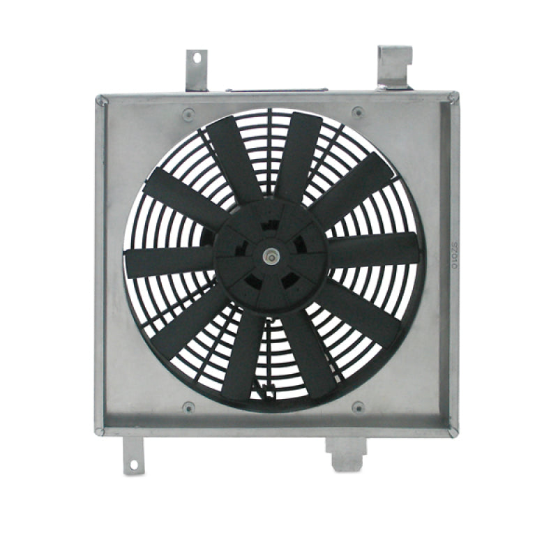 Mishimoto 22x18x3.5 inch Aluminum Fan Shroud Kit for Dual Pass Race Radiator