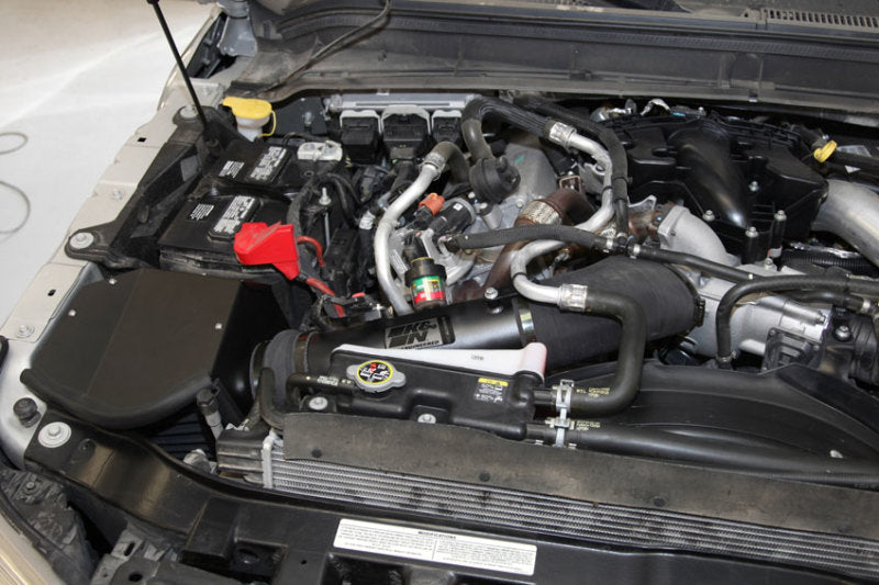 K&N 11-13 Ford F250/F350/F450/F550 Super Duty 6.7L V8 DSL Black Performance Intake Kit-SR1 Performance