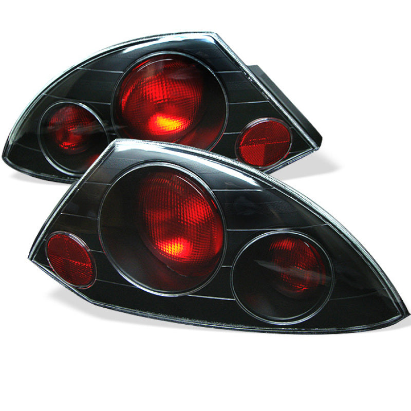 Spyder Mitsubishi Eclipse 00-02 Euro Style Tail Lights Black ALT-YD-ME00-BK-SR1 Performance