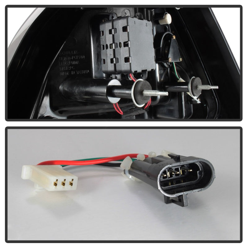 Spyder 04-08 Pontiac Grand Prix Light Bar LED Tail Light - Black Smoke (ALT-YD-PGP04-LED-BSM)-SR1 Performance