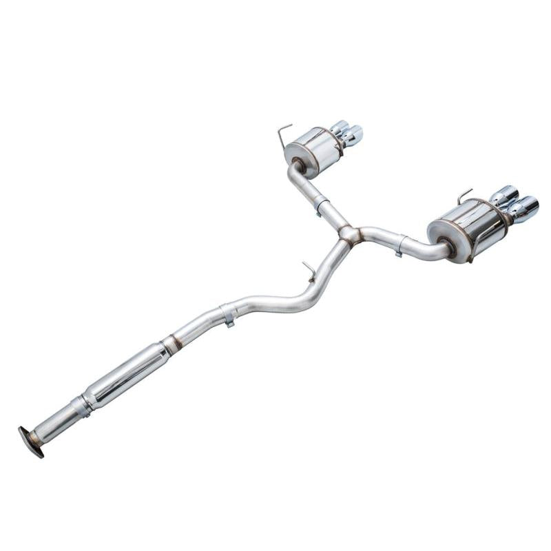 AWE Tuning 2022+ VB Subaru WRX Touring Edition Exhaust - Chrome Silver Tips-SR1 Performance