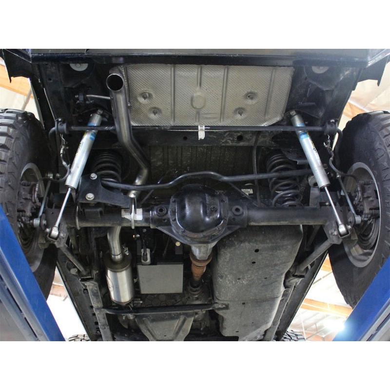 aFe Scorpion 2-1/2in Aluminized Steel Cat-Back Exhaust 07-18 Jeep Wrangler (JK) V6 3.6L/3.8L (2/4dr)-SR1 Performance