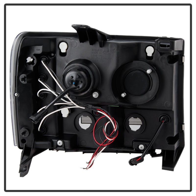 Spyder GMC Sierra 1500/GMC Sierra Denali 08-13 Projector LED Halo- LED Blk PRO-YD-GS07-HL-BK-SR1 Performance